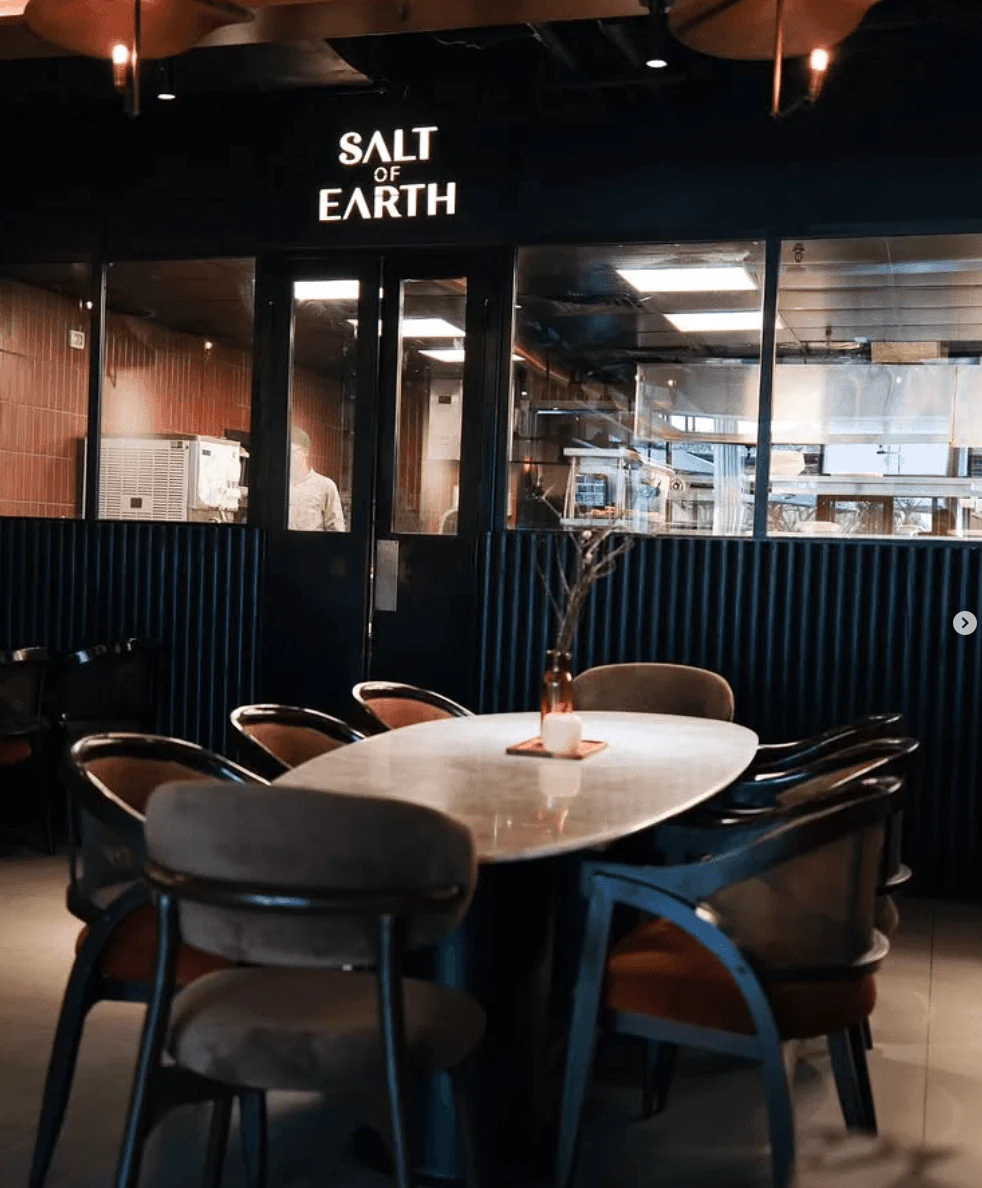 Original Salt of Earth dining room photo used as a source reference