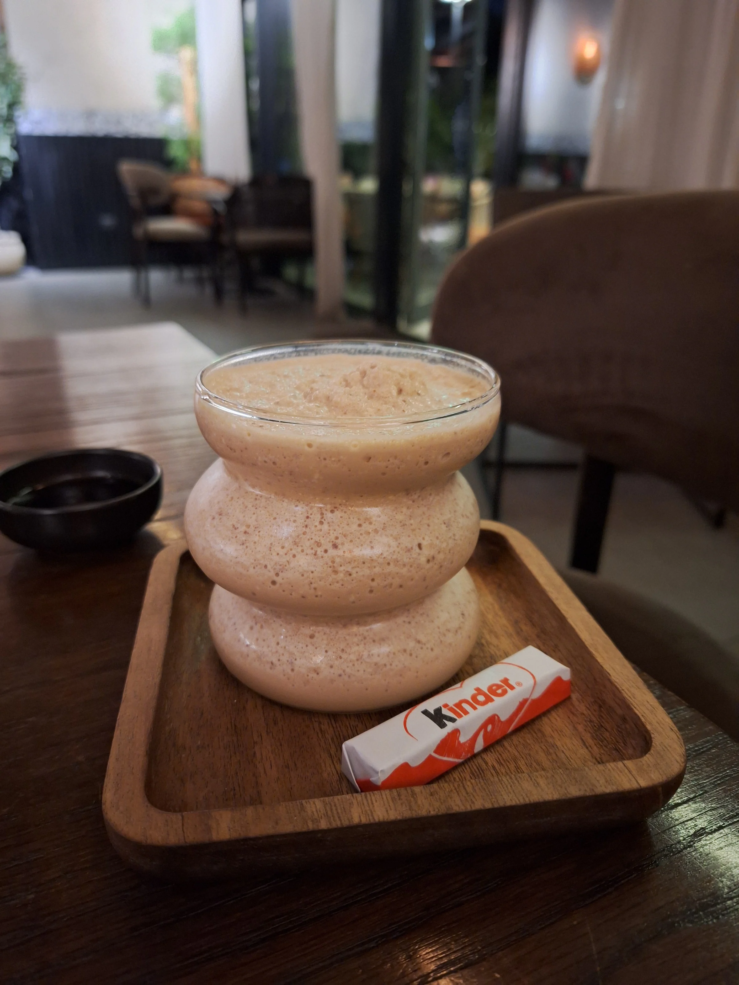 Original layered frappe photo used as a source reference